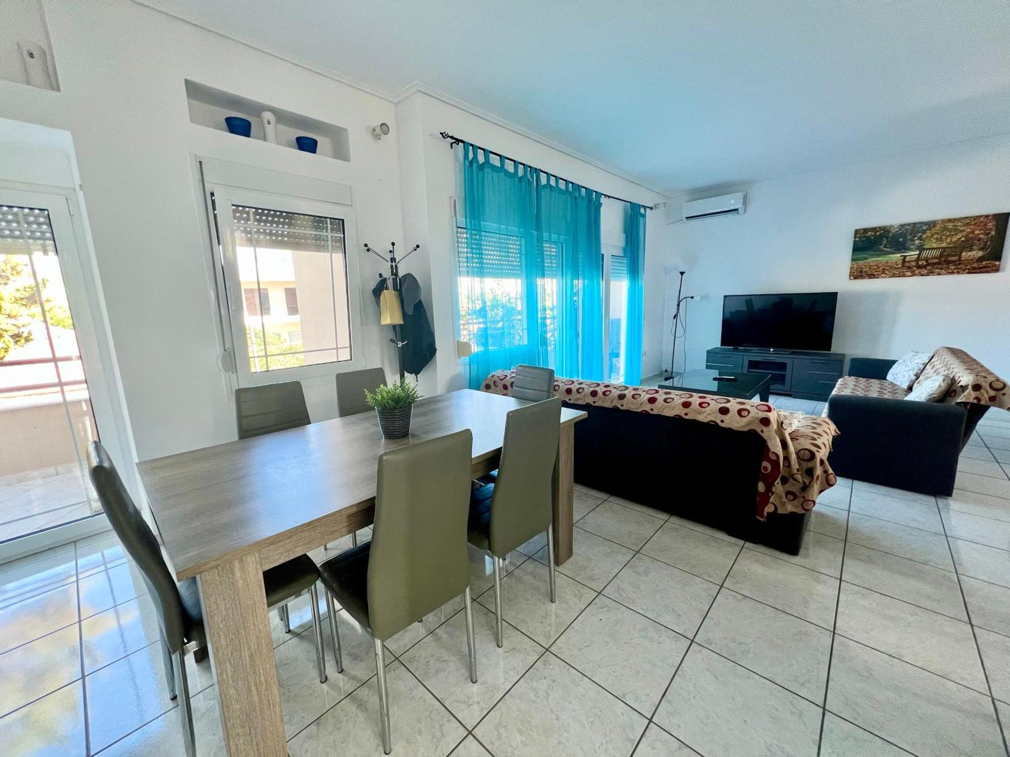 Seaside Villa For 6 People - Alykes Beach Dhimini Exterior foto